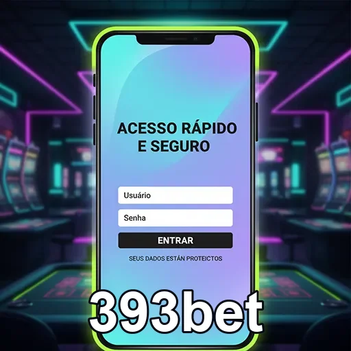 Tela de login da 393bet, destacando acesso seguro e rápido.