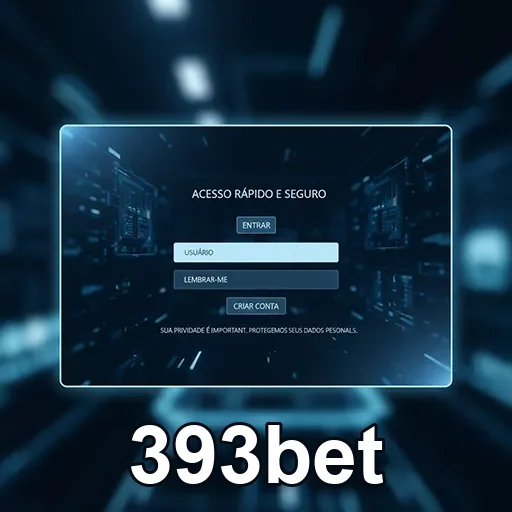 Tela de login da 393bet para acesso rápido e seguro.