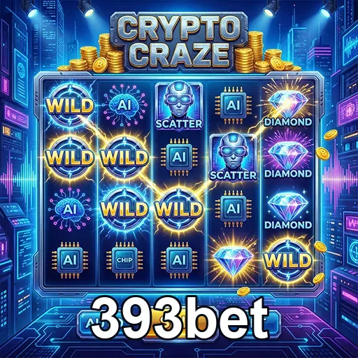 Tela do jogo Crypto Craze na 393bet com recursos visuais.