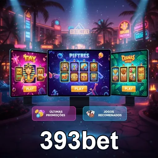 Interface da 393bet com destaque para jogos VIP emocionantes.